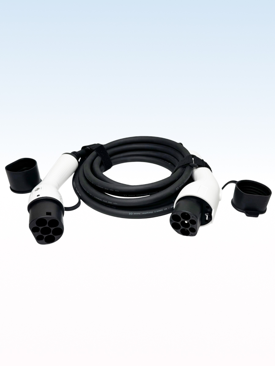 Зарядный кабель TYPE 2-GBT для электромобиля на 5 м и 7 кВт