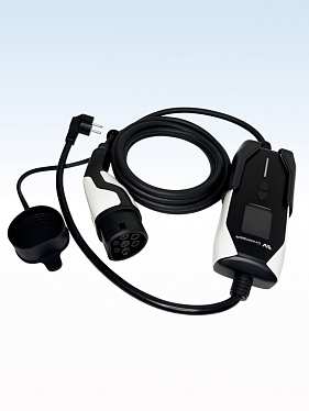 Портативное зарядное устройство для электромобиля TYPE 2, 220В, 5 метров