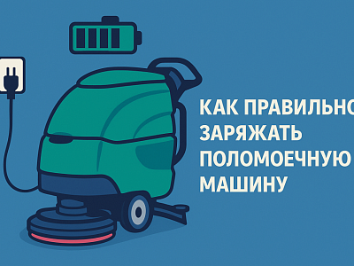 Как правильно заряжать поломоечную машину