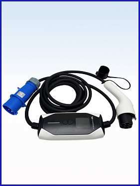 Портативное зарядное устройство для электромобиля GBT, 220В CEE