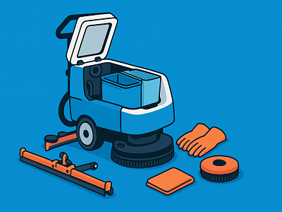 Как почистить поломоечную машину: обслуживание и уход