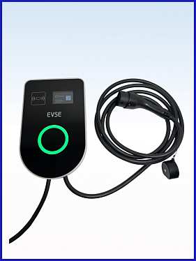 Зарядная станция для электромобиля Type 2, 6-32A, 7кВт