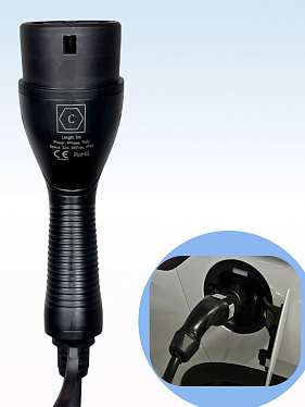 Станция зарядки для электромобиля GBT, 6-32A, 7кВт с WI-FI