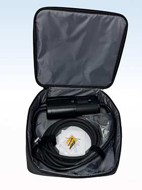 Портативное зарядное устройство для зарядки электромобиля TYPE 2, 220В, 5 м