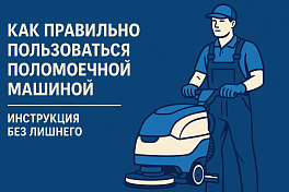 Как правильно пользоваться поломоечной машиной — инструкция без лишнего