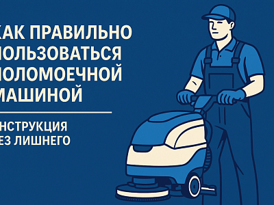 Как правильно пользоваться поломоечной машиной — инструкция без лишнего