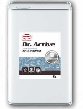 Sintec Dr. Active Black Brilliance на основе силикона 1-5 л