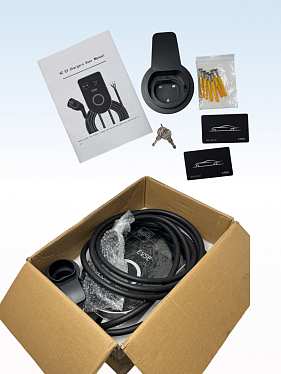 Зарядная станция для электромобиля Type 2, 6-32A, 7кВт