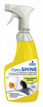 Optic Shine. Средство для мытья стекол и зеркал с антистатическим эффектом