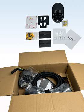 Зарядная станция для зарядки электромобиля Type 2, 6-32A, 7кВт