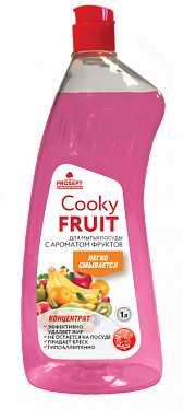 Cooky Fruit. Гель для мытья посуды вручную. С ароматом фруктов