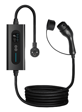 Портативное устройство для зарядки электромобиля TYPE 2, 220В, 5 м