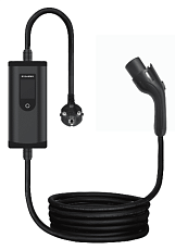 Портативное устройство для зарядки электромобиля GBT, 220В, 7 м (16A) с Wi-fi и дисплеем