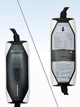 Портативное зарядное устройство для электромобиля GBT, 220В CEE