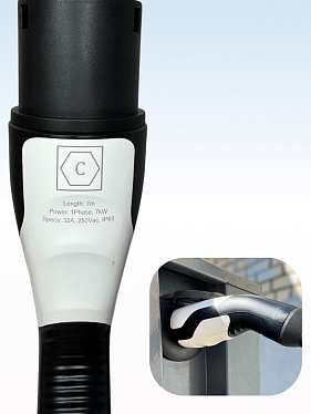 Кабель для зарядки электромобиля TYPE 2-GBT на 7 м и 7 кВт